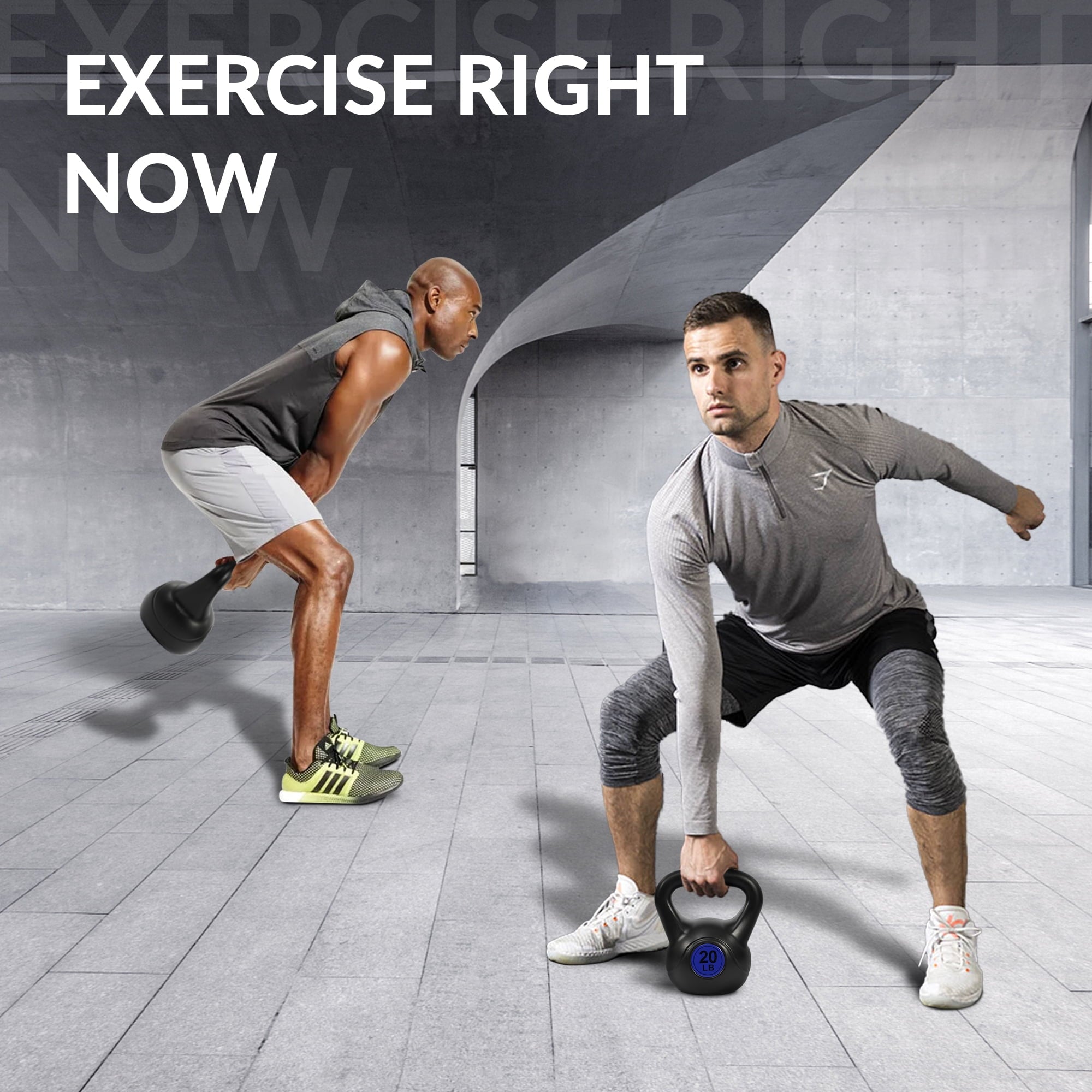 Elevate Your Fitness with Our 3-Piece Wide Grip Kettlebell Set: 10Lb, 15Lb, and 20Lb for Total Body Transformation