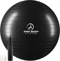 Versatile Gym-Grade Yoga Ball for Fitness, Therapy & Active Sitting - Perfect for All Sizes & Ages