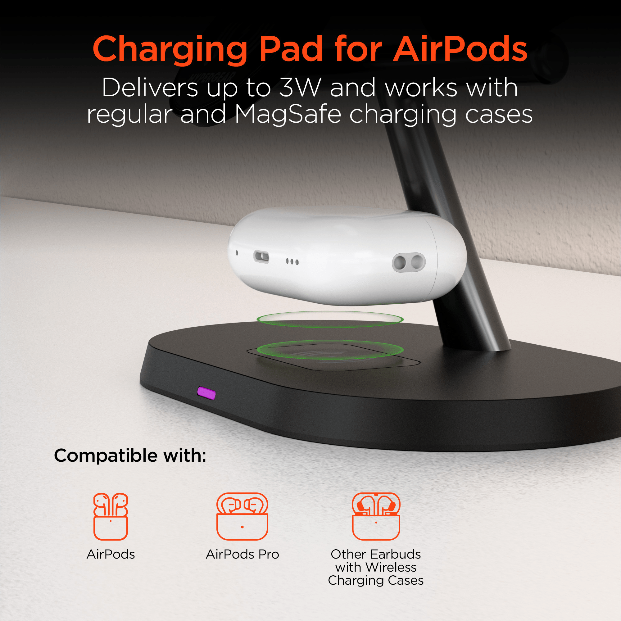 Experience Ultimate Convenience with the HyperGear MaxCharge Pro 3-in-1 MagSafe Charging Stand