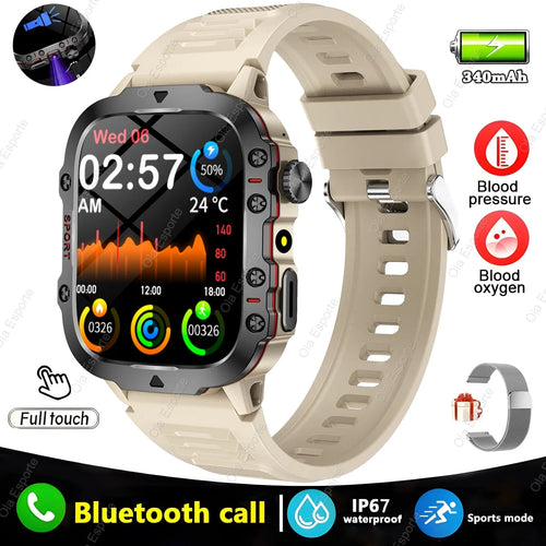 Discover the Ultimate 2025 Smartwatch for Men: IP68 Waterproof, Bluetooth Calling, Fitness Tracking & More!
